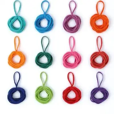 

192Pcs Potholder Loom Kit Refill Strong Flexible Bands for DIY Weaving Projects Creative Craft Activity for Adults and