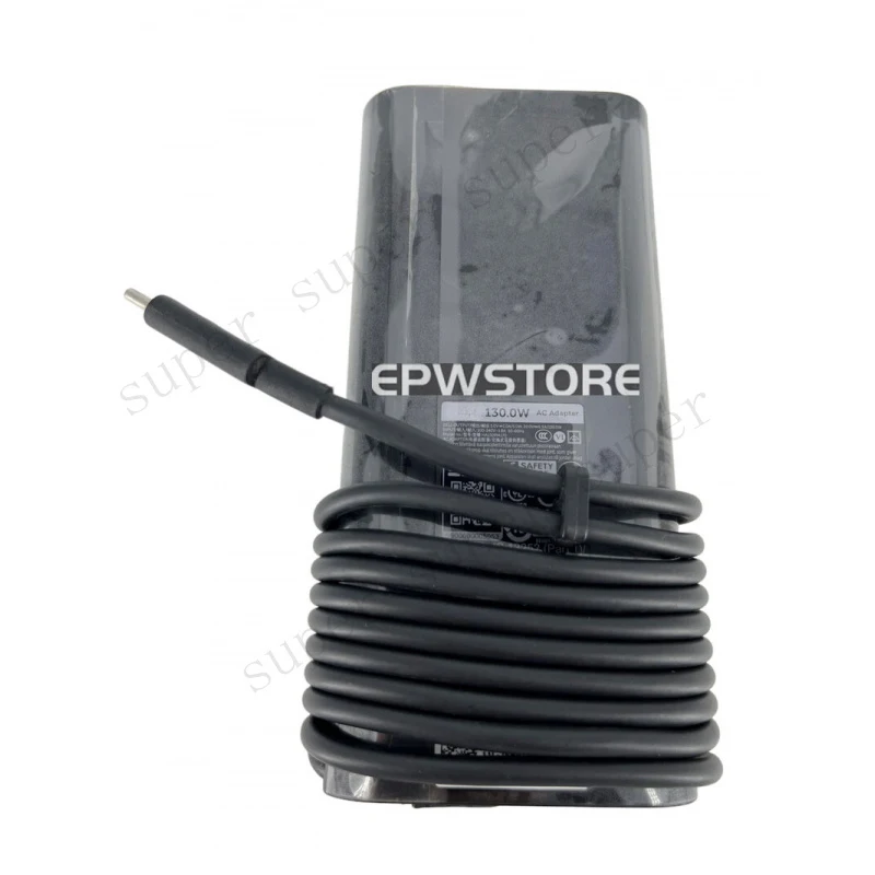 S+   20V 6.5A 130W USB Type-C AC Adapter Charger For Dell Precision 5550 Laptop view 5
