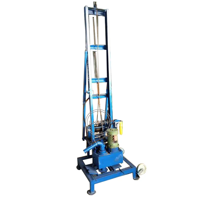 1.5KW Electric Portable Water Well Drilling Machine Borehole Mini Water Drilling Rig Machine Price Mine Drilling Rig