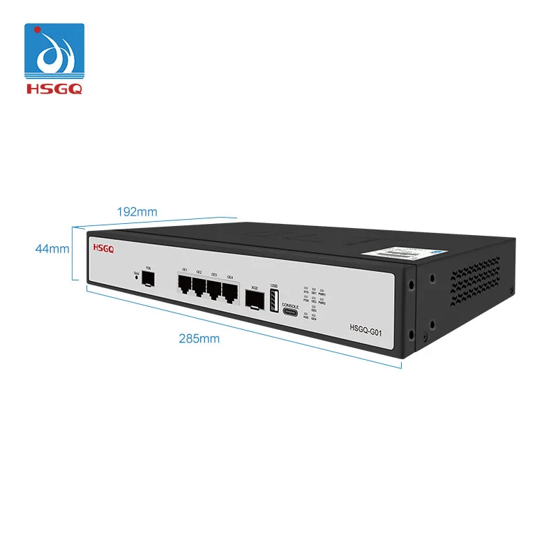HSGQ Optical Line Ftth Equipment FTTB FTTR Gepon 2 Pon Port Olt Gpon