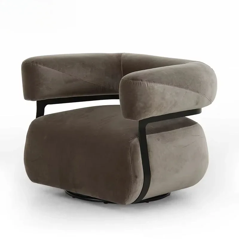 

For Creative Designer Nordic Curved Backrest Single Chair