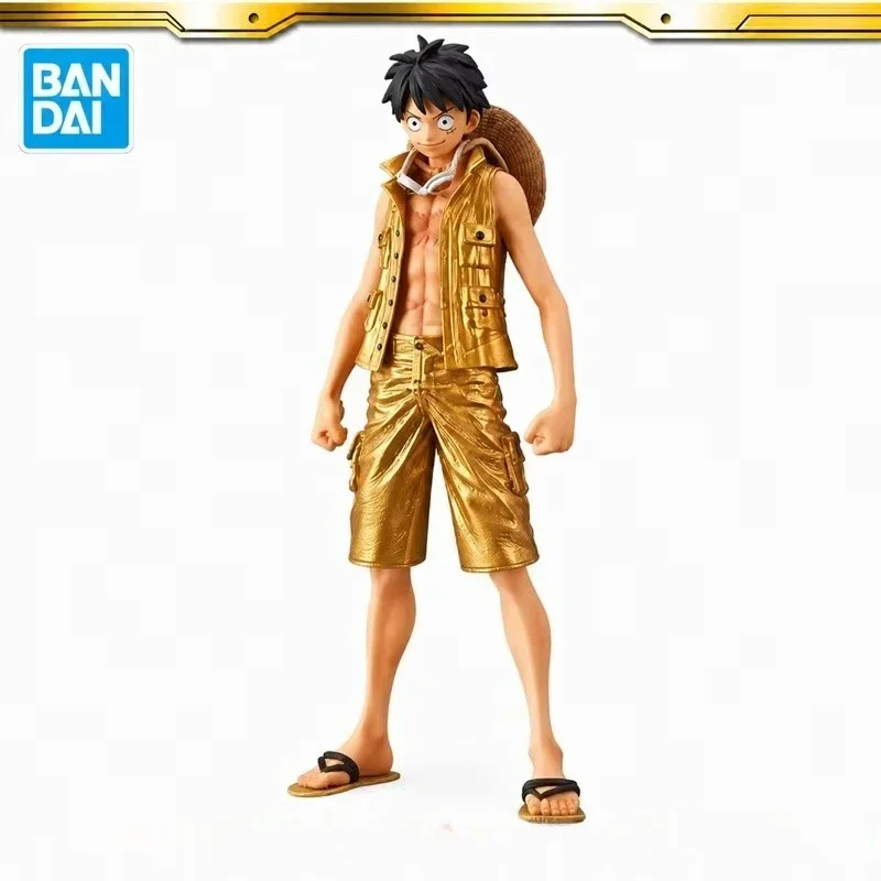 In Stock Bandai Original Banpresto One Piece Monkey D Luffy Action Figure Model Doll Brand New Boxed Anime Characters Toys Model