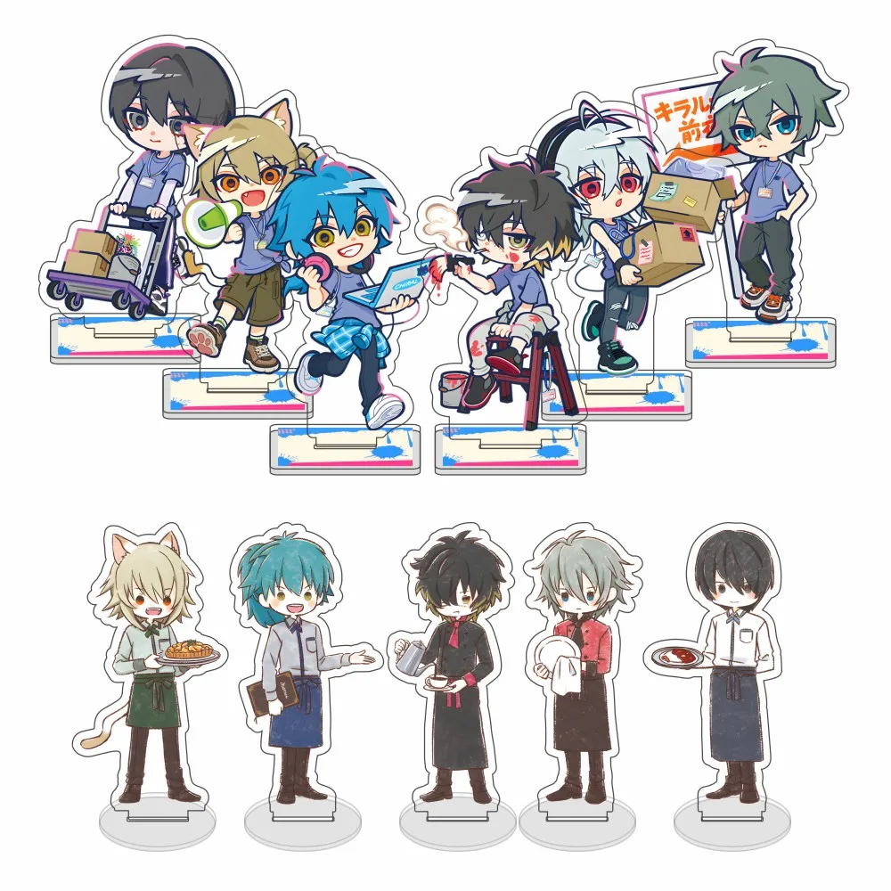 Figura acrílica de 10 cm de Game Slow Damage, Togainu no Chi, Sweet Pool, DRAMAtical Murder, decoración de escritorio, regalo para fans, llavero