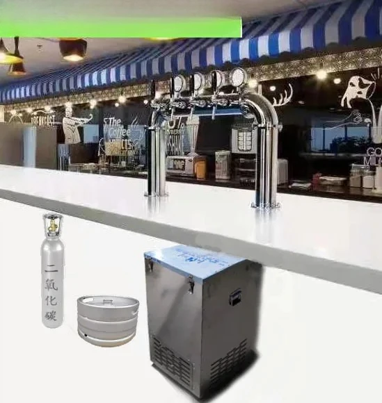 

air-cooled direct-cooled draft beer machine, wine vending machine, craft brew beater, bar counter pressure distributor