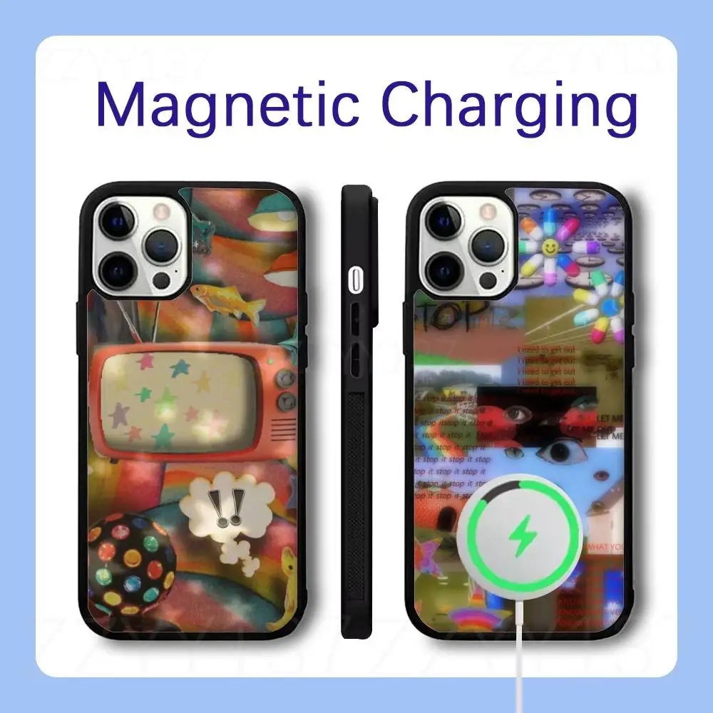 

Dreamcore Aesthetic Phone Case For iPhone 17,16,15,14,13,12,11,Pro,Max,Plus,Air,Mini,SE Magsafe Magnetic Wireless Charging