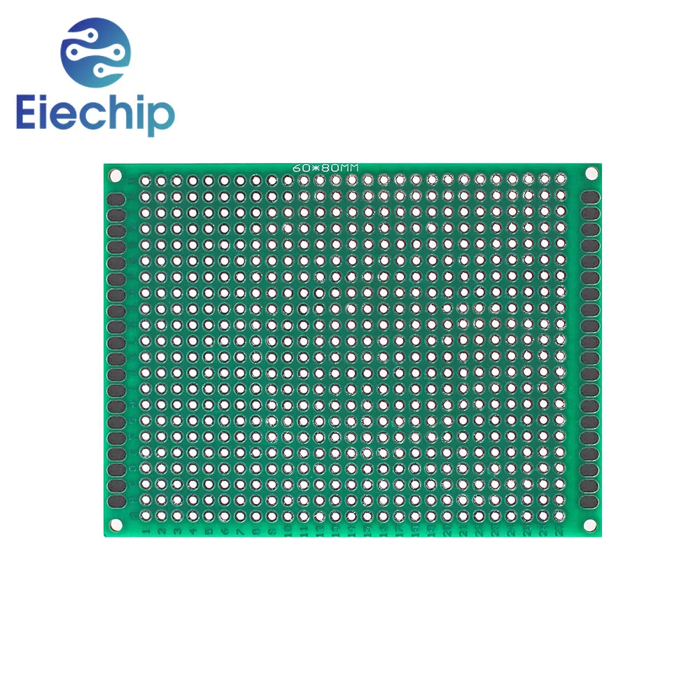 10PCS 6*8CM Double Sided Pcb Board Green DIY Prototype Pcb Universal Board Circuit Boards Diy Electronics