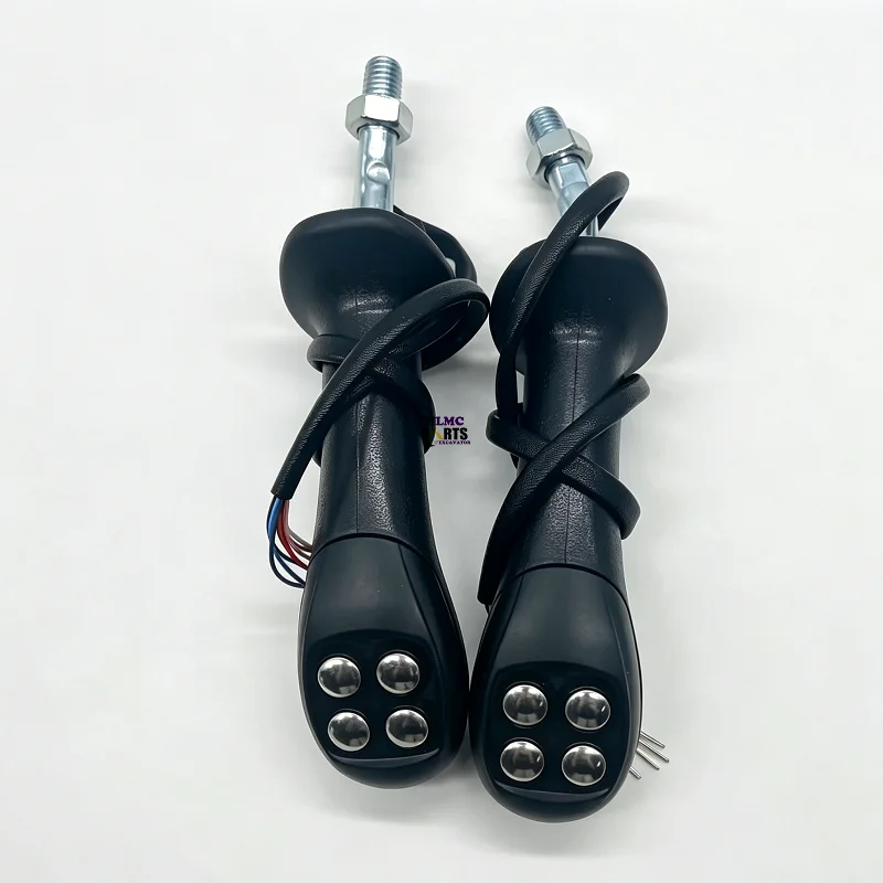 4-Button Excavator Hydraulic Electric Control Joystick Handle for DX380 Log Grapple Joystick Lever Assy M14