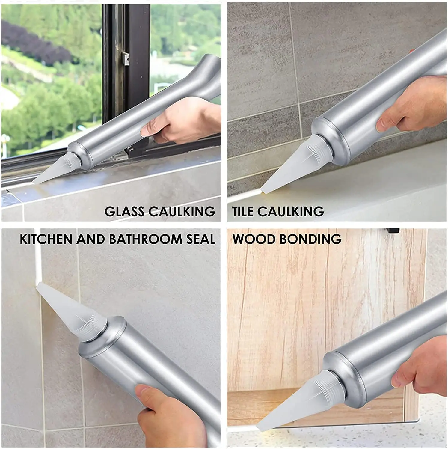 Grouting Tool, Hand Caulking Guns, Cement Grout Mortar Caulk Pointing Grouting Gun, Mortar Pointing Grouting Gun Cement Spray