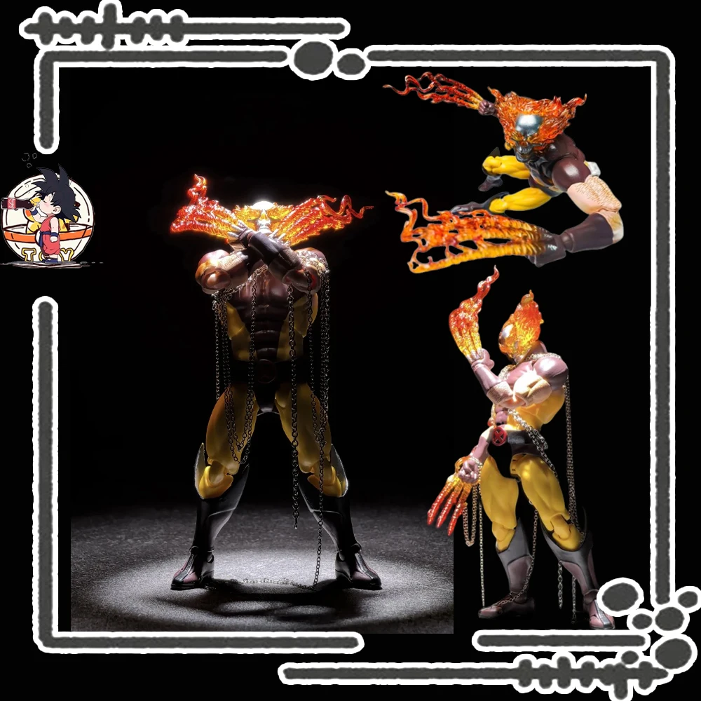 

In Stock New CT Toys Wolverine Action Figure Hellverine Figura Mafex 096 X-Men Anime Figurine Collection Model Birthday Gift Kid