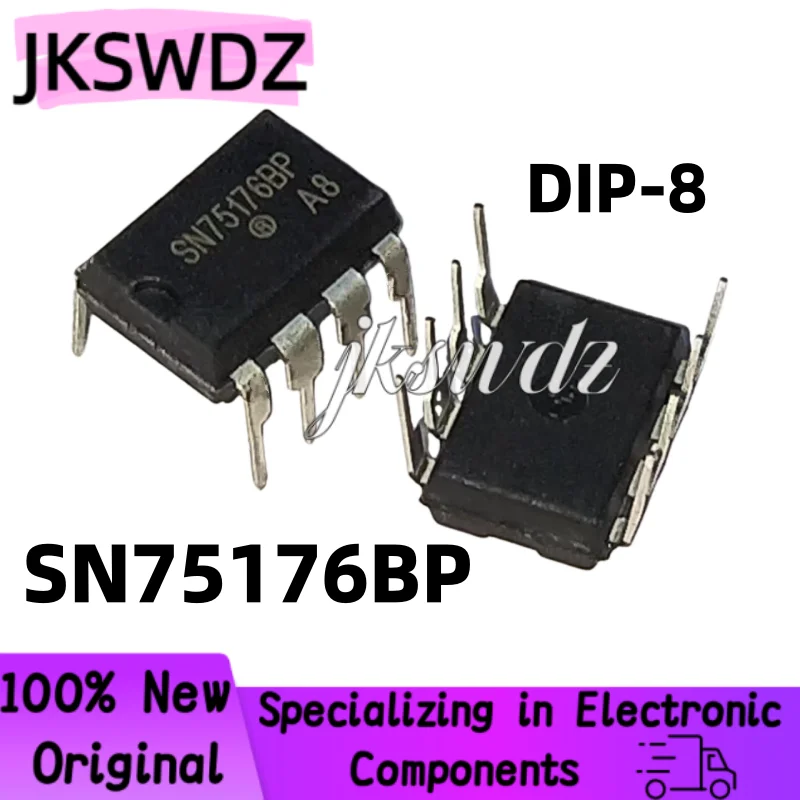 10/20/50/100 pcs New Original SN75176BP SN75176 Chip Receiver Controller DIP8 75176 In Stock