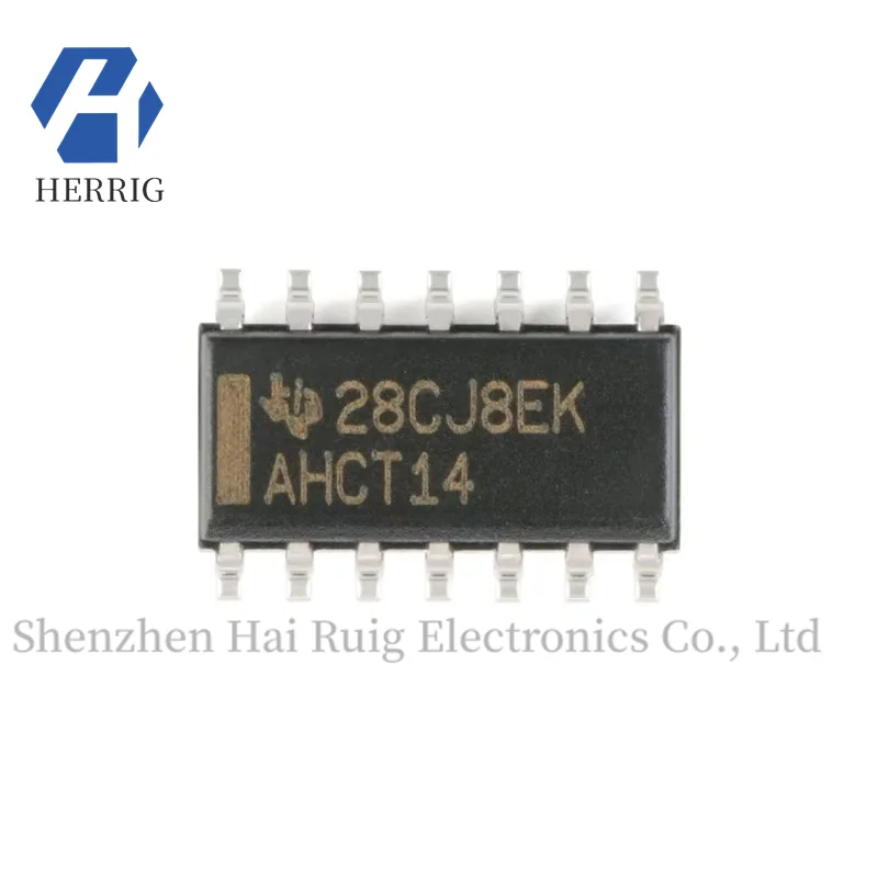 Original genuine SN74AHCT14DR SOIC-14 six-way Schmidt trigger inverter logic chip - Image 2