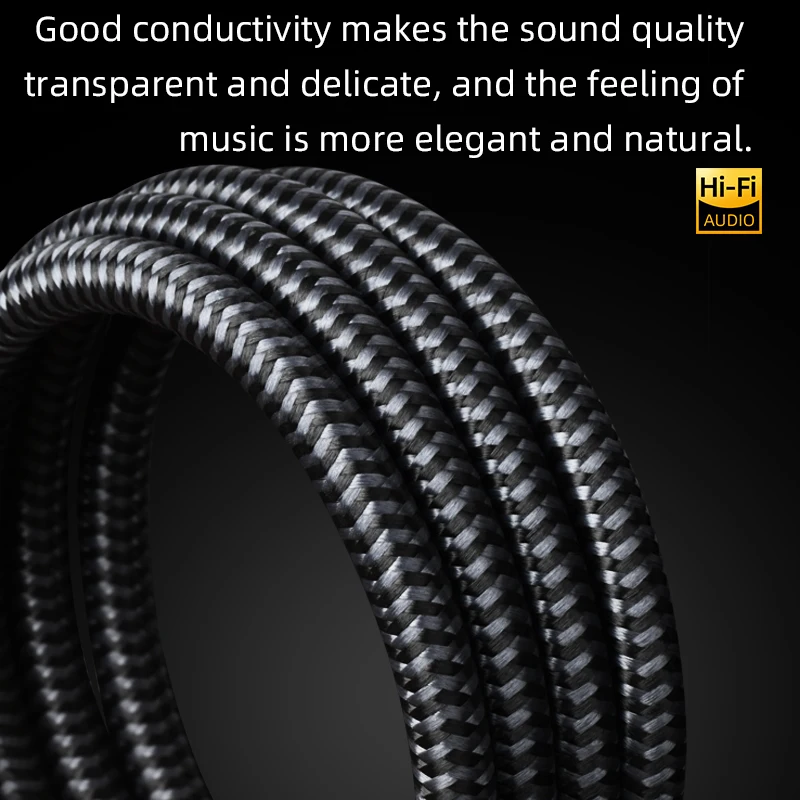ERUMPENT 1Pair HiFi XLR Balanced Audio Cable 2XLR Male to Female Cable For for Microphone DAC Amplifier