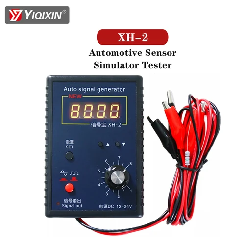 Herramienta portátil de reparación de automóviles XH-2A generador de señal de vehículo cronómetro Sensor Hall simulador de posición de cigüeñal automático 2Hz a 8KHz