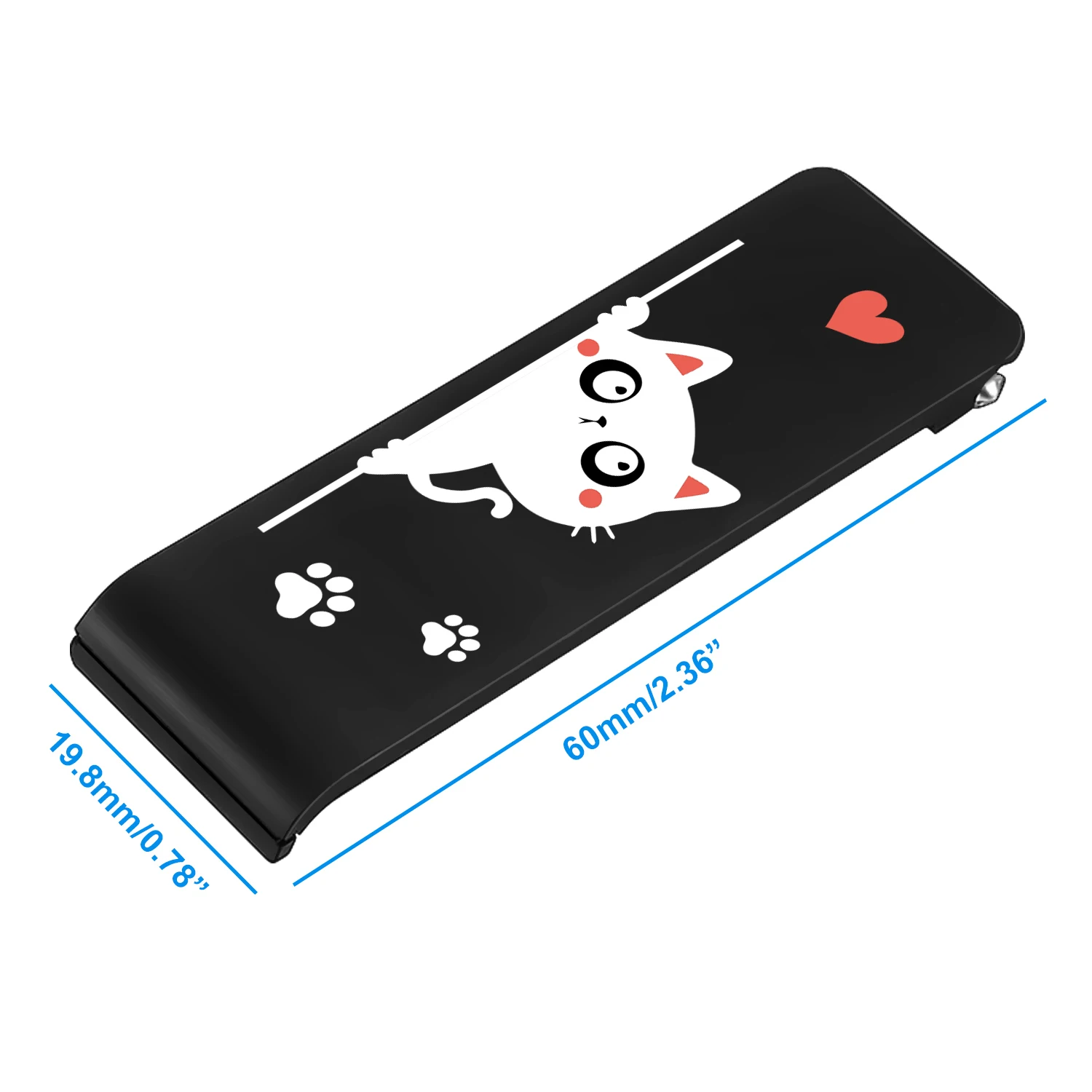 Soporte de sujeción para Nintendo Switch, carcasa trasera de gato bonito, soporte de Manette para reparación de Nintendo Switch, accesorios NX, 4 piezas