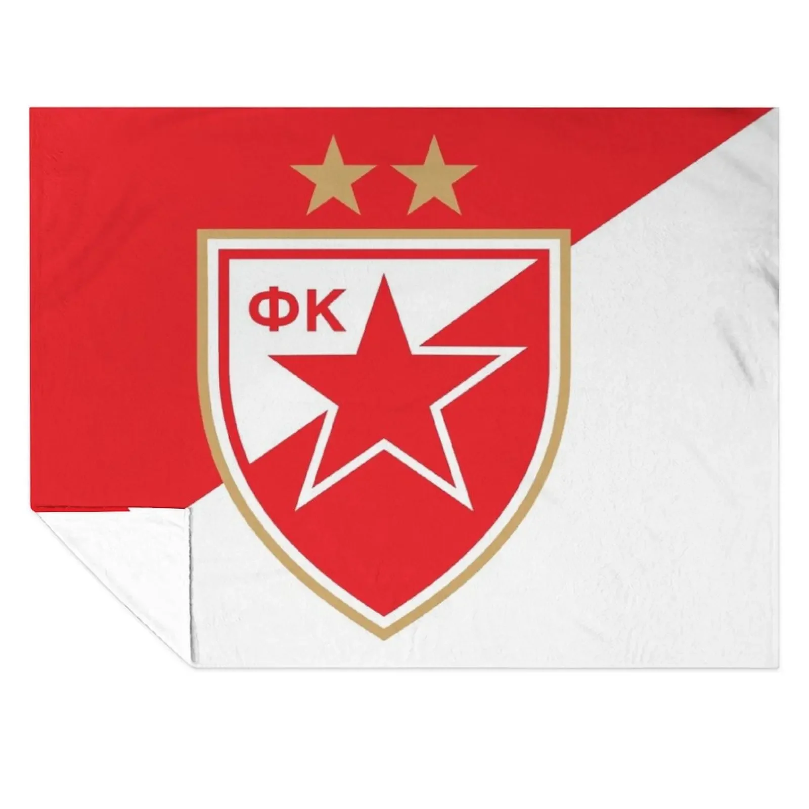 

Moja Crvena Zvezda Beograd Serbian Love Delije Throw Blanket Thermals For Travel Picnic Luxury Brand Bed covers Blankets