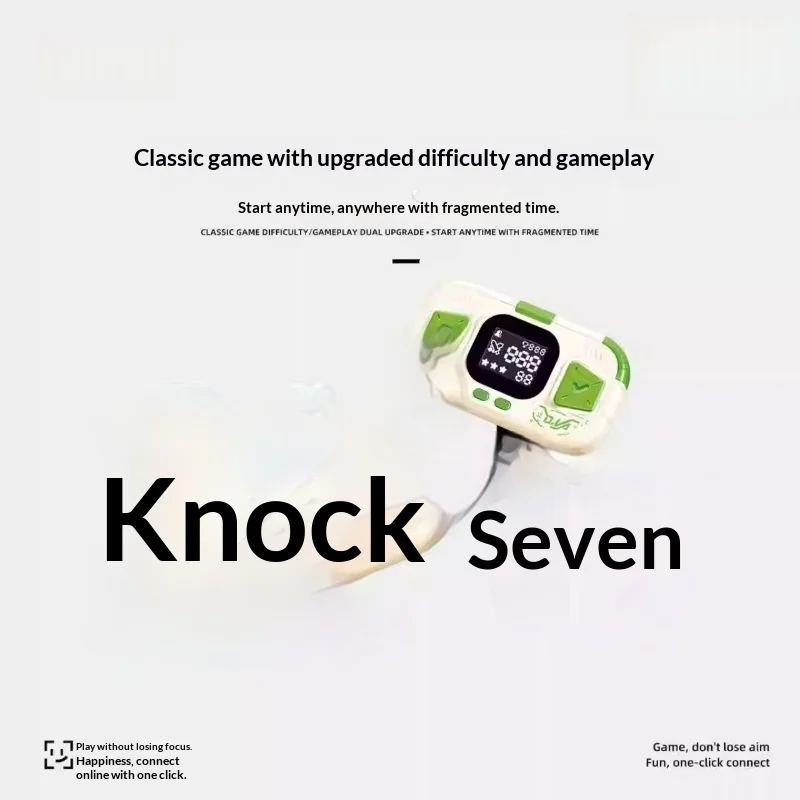 Consola de juegos portátil estilo Hit 7, alivio del estrés, entrenamiento de reacción educativo, juego de batalla, fiesta familiar, adultos y niños