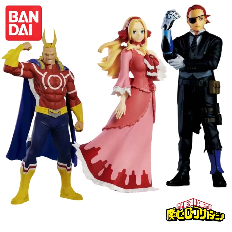 

В наличии оригинальные Bandai My Hero Academia The Movie You're Next Vol.3 Anna Giulio All Might Аниме Фигурки Модель Игрушки Подарки