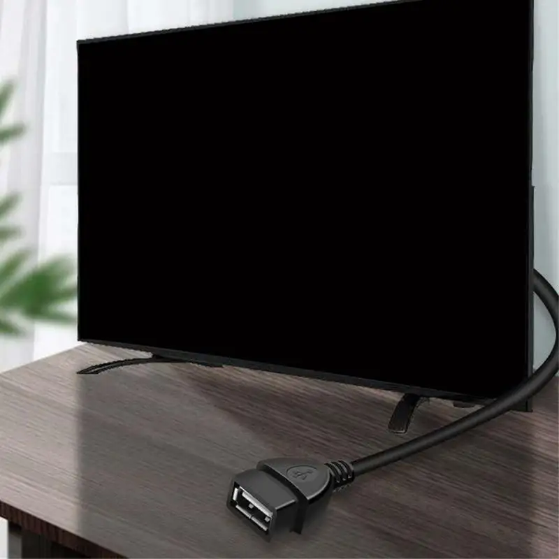 1/3/5PCS USB 2.0 Cable Extension Cable 0.6m/1m/1.5m Wired Data Transmission Cable Display Projector Super High Speed Data