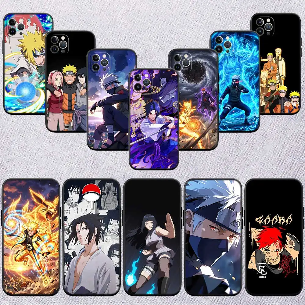 FD4 Anime Naruto Phone Case for Samsung Galaxy A11 A12 A13 A15 A52S A53 A55 A56 A70 A71 A72 A73 F06 F16 F56 S10 Plus S10e