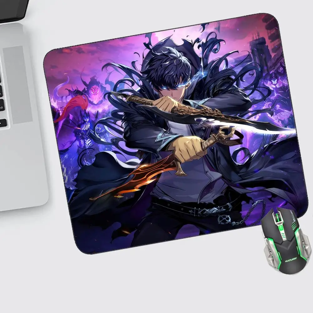 

Solo Leveling Mouse Pad Small Gaming Accessories Keyboard Computer Offices Desk Mat Pc Gamer Non-slip Rubber Mousepad