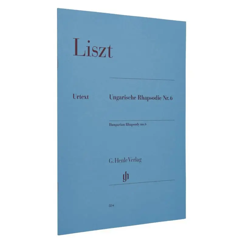 

HN804 Лист Угорский Рапсодия No 6, Гертгриш Эрнест G Хенле Верлаг 9790201808048 Книга