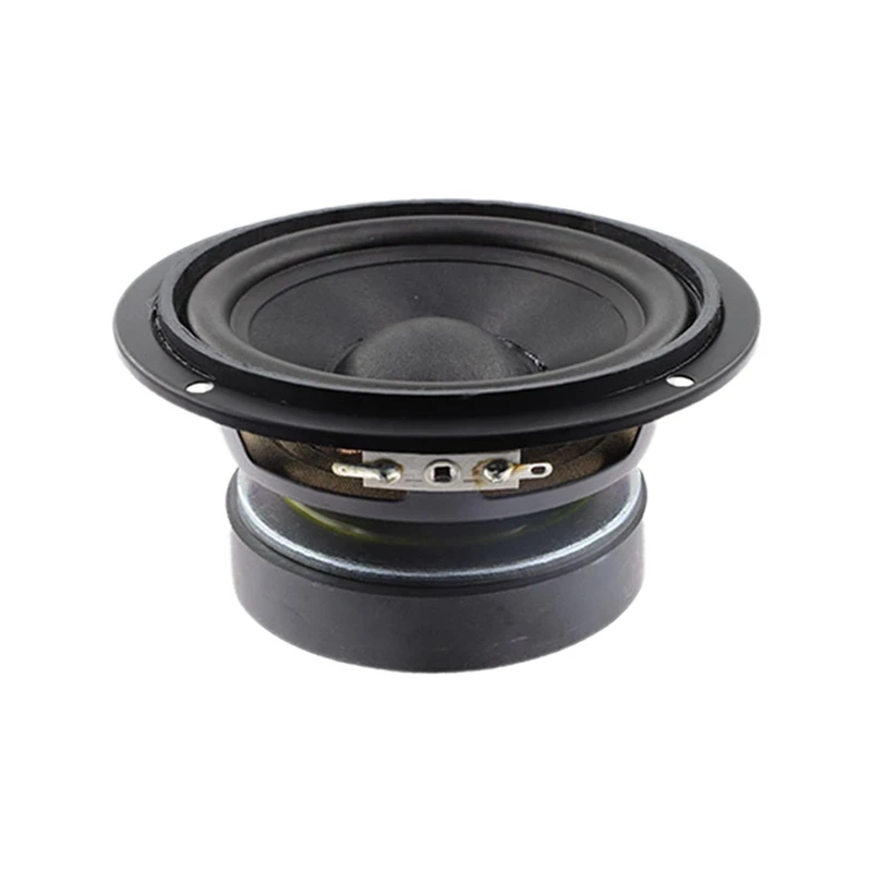 Universal 4.5Inch Round Speaker Stereo Sound System 25W 6Ω Premium Audio Accessories Audio Midrange Loudspeaker