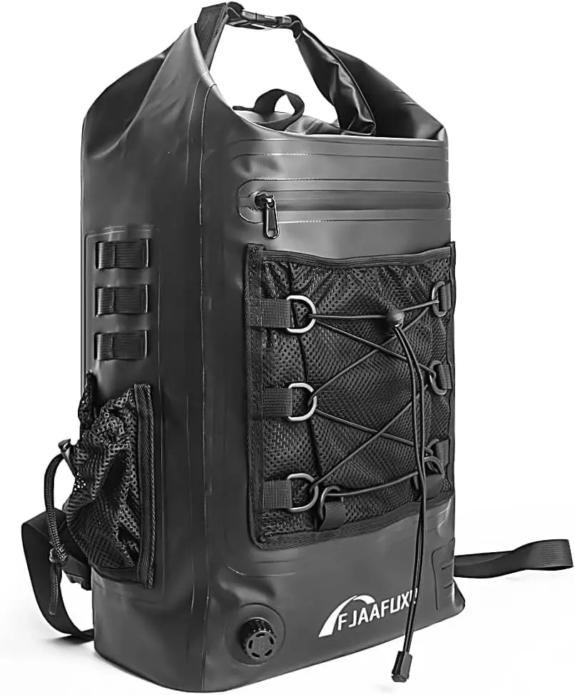 

Faraday Travel Backpack Dry Bag 30L, Military Grade EMP Proof, Waterproof RFID Signal Blocking for Travel Work