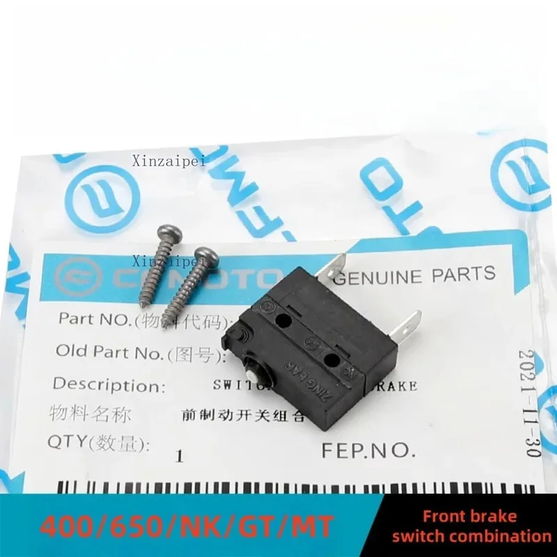 FOR CFMOTO 400 650 NK/GT/MT Front Brake Switch Brake Light Switch 400NK 400GT 650NK 650GT 650MT Motorcycle Original Accessories