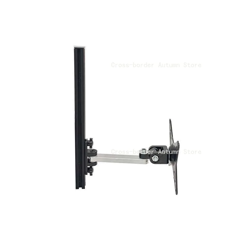Adjustable Monitor Stand Perforated Board Mount Bracket Computer Screen Hole Plate Hanger Holder