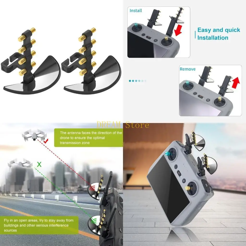 2Pcs/Pair Yagi Ante…