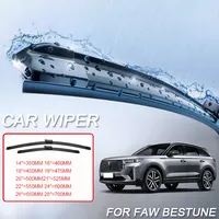 2PCS For FAW BESTUNE B70  NAT T55 T77 T90 T99 2019-2025 Car Front Blade Windshield Wiper Windshield Rubber Auto Accessories