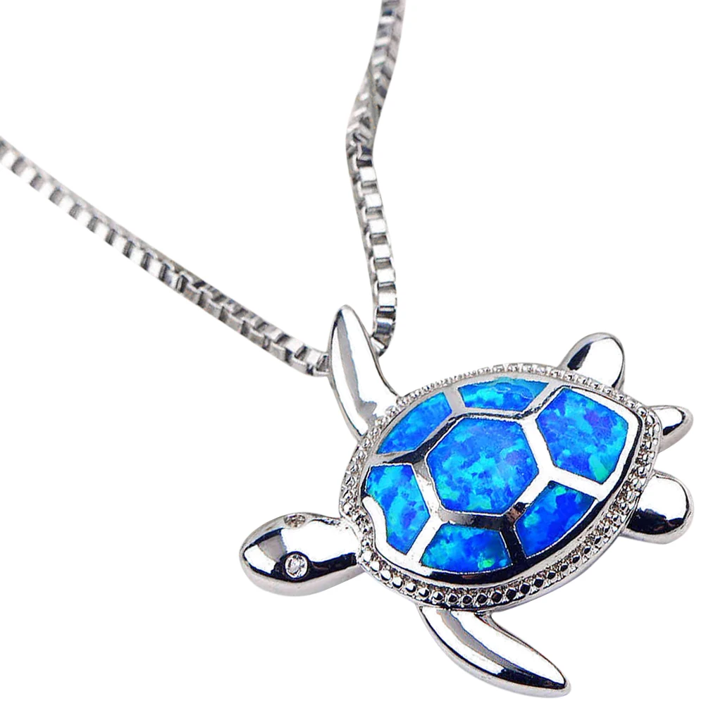

Necklace Turtle Pendant Sea Animal Pendants Charms Beach Jewelry Miss