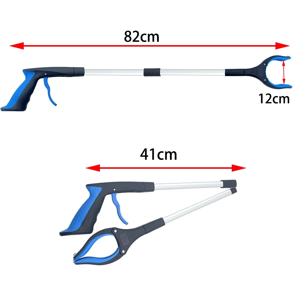 Trash Picker Grabber Tool Grabber Reaching Tool Foldable Telescopic Grabber Reaching Aid Tool Foldable Gripper Extender Arm Exte