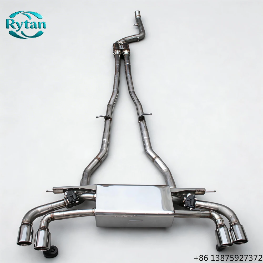 

Выхлопная система Rytan Valvetronic из высококачественной нержавеющей стали с клапаном, Catback, для BMW G38 5 серии