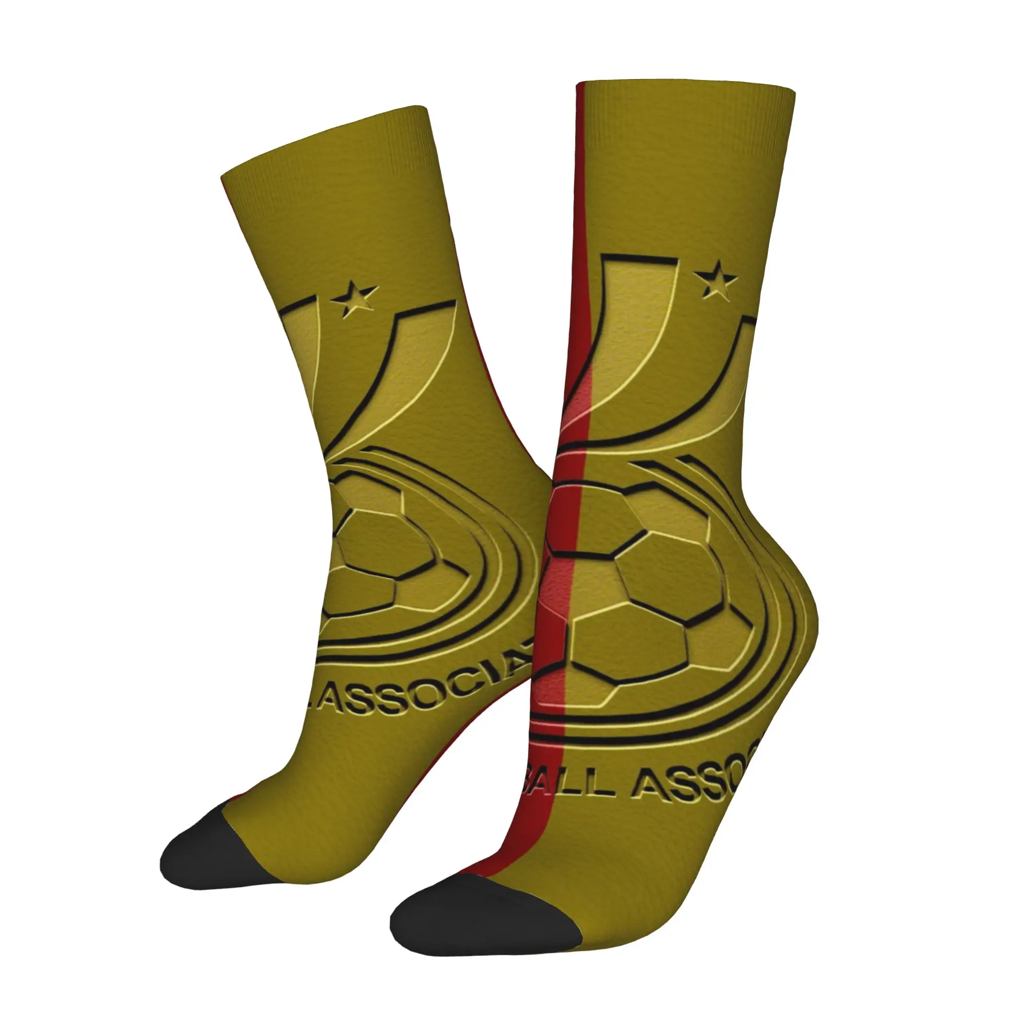 Funny Happy Ghana Vintage Harajuku  Street Style Novelty Casual Sock Match Day Essentials
