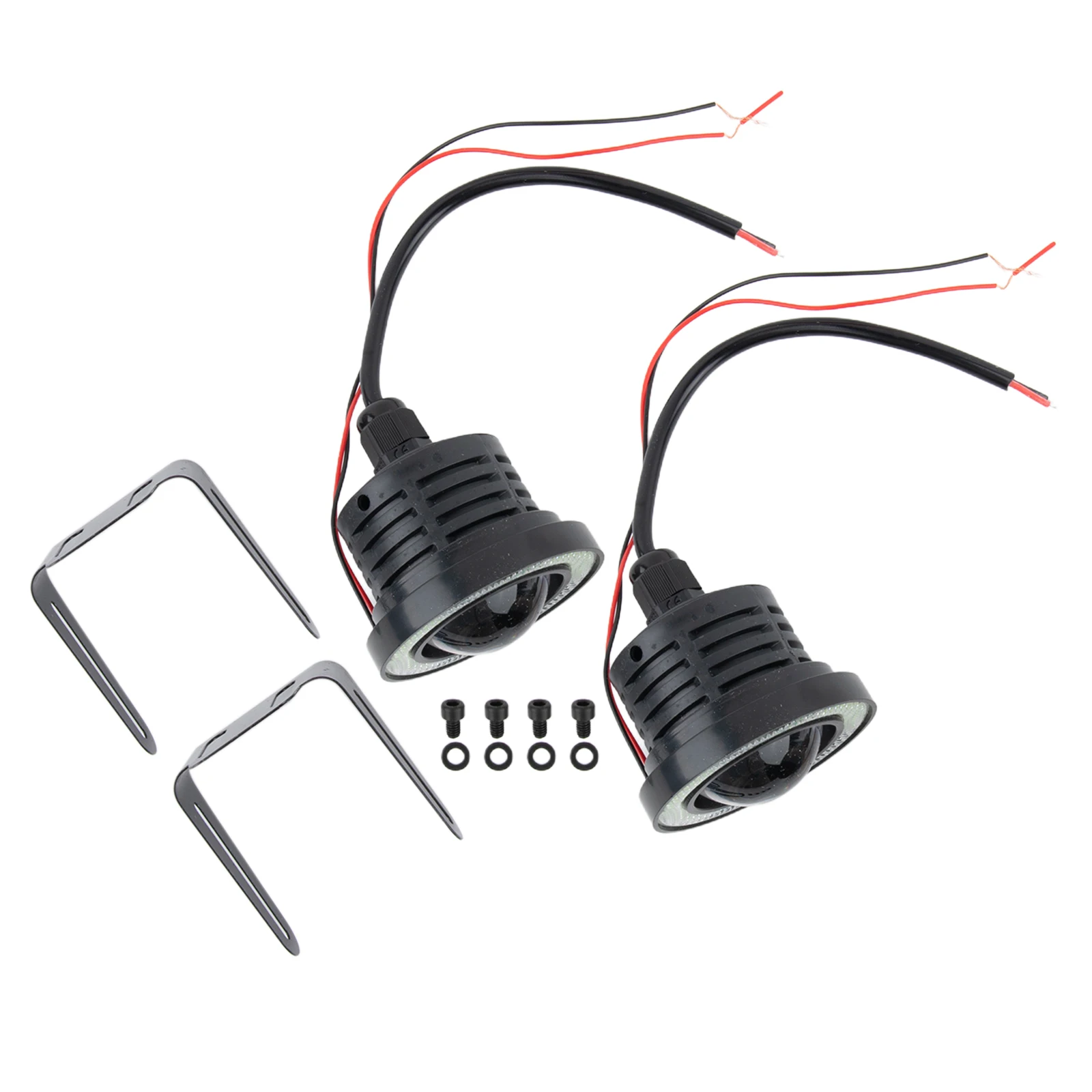 Automotive Lighting 64mm Diameter LED Fog Light 10W Lighting Output Compact Size 64mm Easy Installation For Civic For Honda