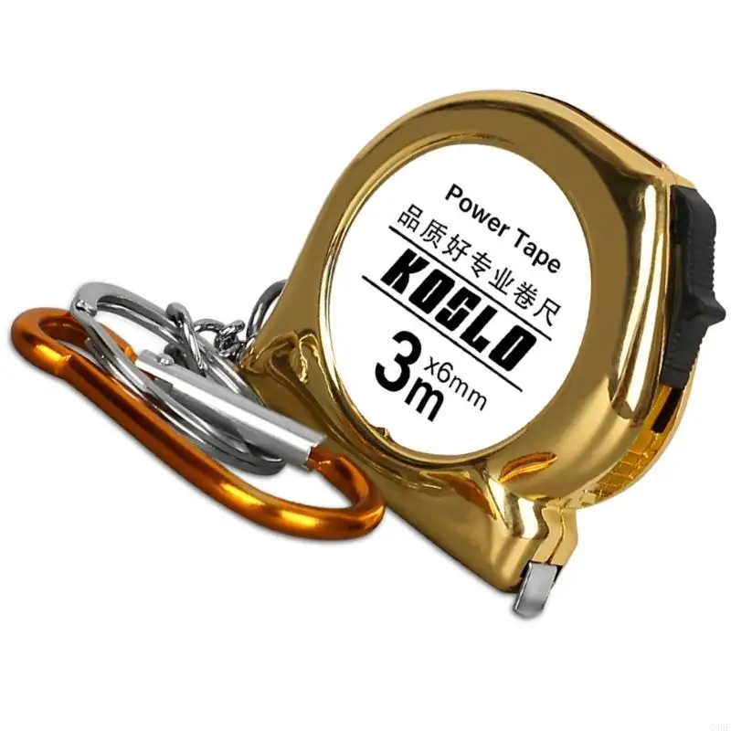 Strumento misurazione portatile 3 metri in acciaio metro per nastro ABS Fit sul sacchetto della cinghia