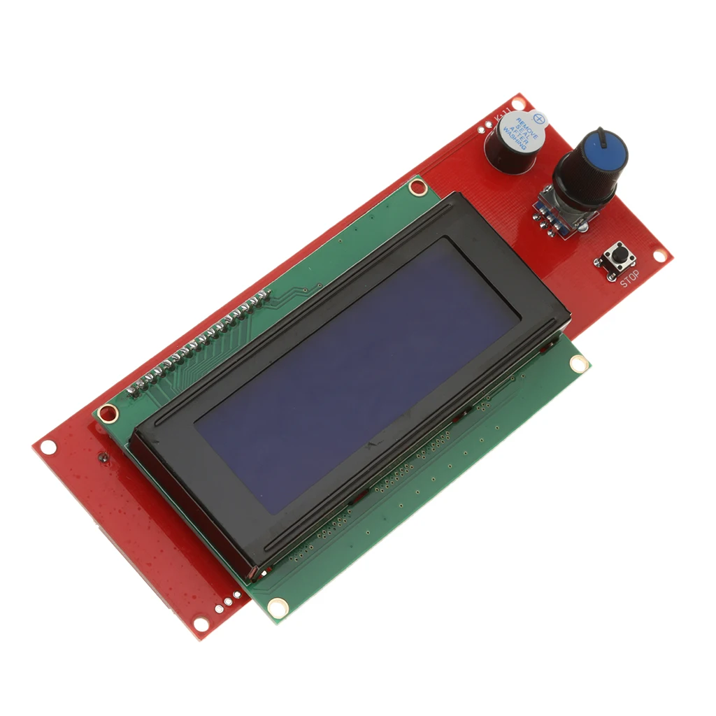 3D Printer Parts LCD Controller with SD Card Reader and Connection Adapter Printer Accessory for Reprap Printing