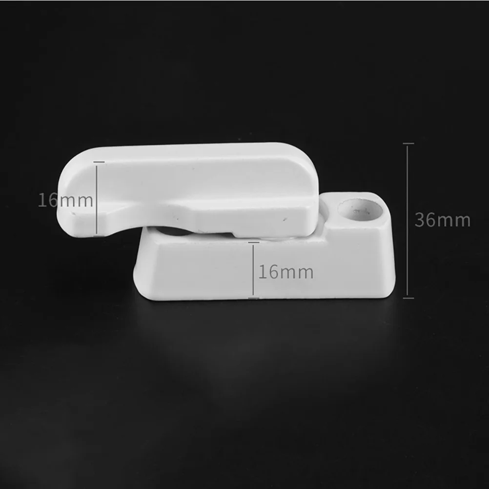 

5pcs T-shape Window Locks Zinc Alloy Child Safety Latch Anti Theft Metal Replacement Inward Guards Restrictor Hardware