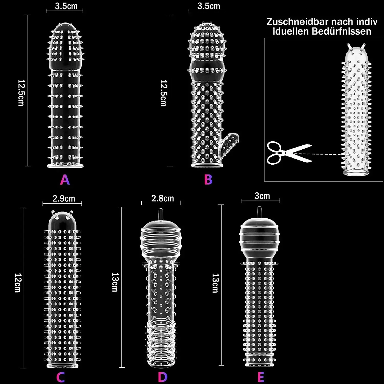 New Reusable Extension Condom Penis Sleeve Male Enlargement Lasting Delay G Point Massager Cover Clear Condoms Adult Sex Toy