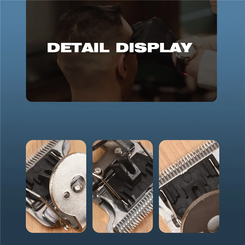 BFYL Lama per tagliacapelli a forma di T con supporto Testina di ricambio per tagliacapelli T9