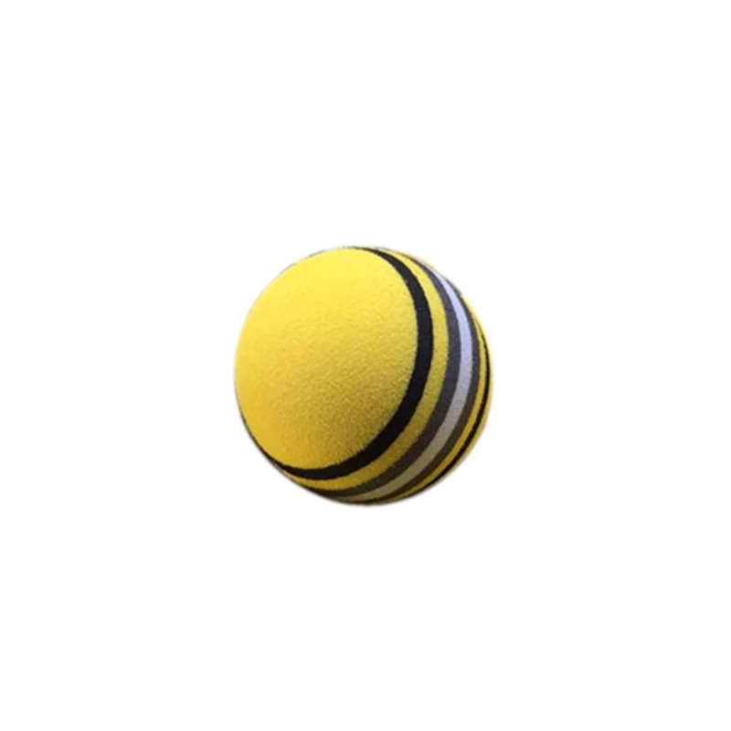 Hot 50Pcs/Bag Eva Foam Golf Product Yellow Sponge Indoor Golf Practice Ball