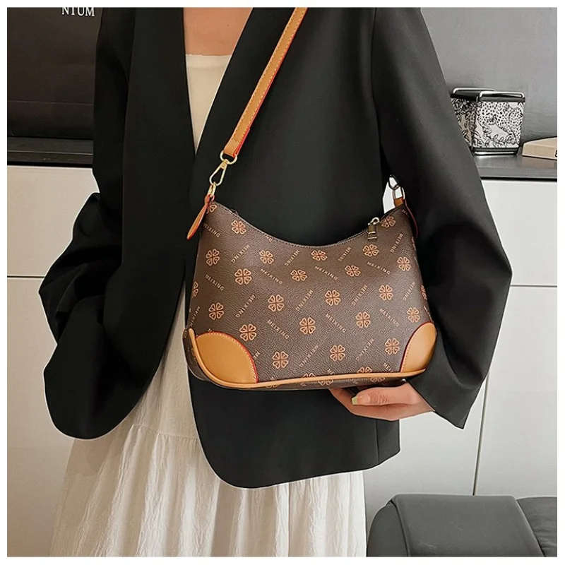 

Роскошная женская сумка через плечо из тонкой кожи, высококачественное качество и винтажный вид для поездок на работу ​