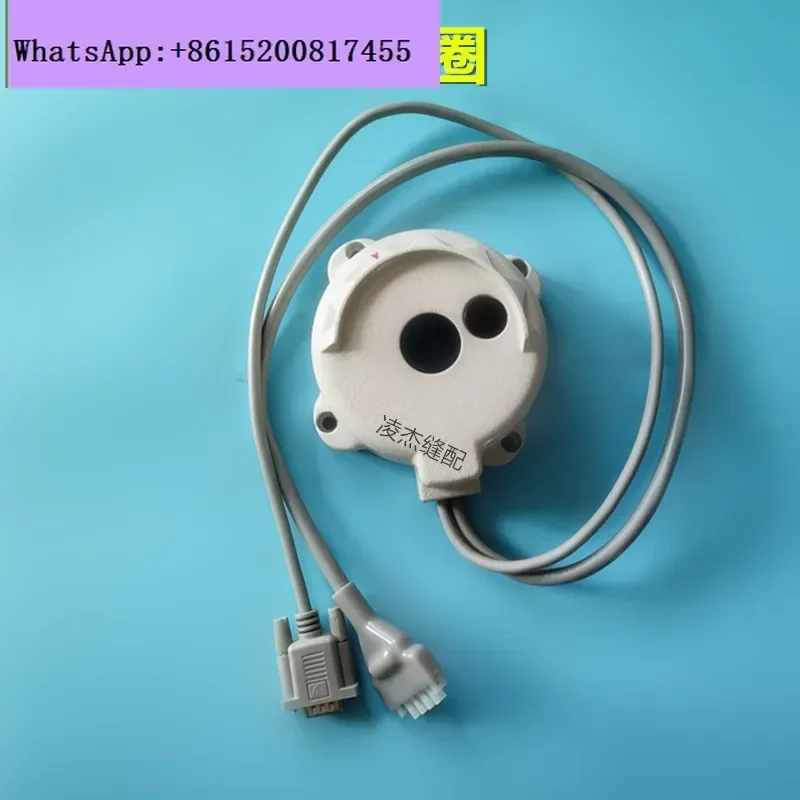 Direct drive motor coil four-wire edge locking machine double needle car sewing machine multi-needle waist pulling silent