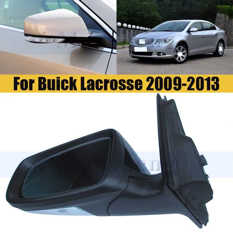 

7/9/13 Wire Side Rearveiw Mirror For Buick Lacrosse 2009-2013 Side Rear View Mirror With Folding