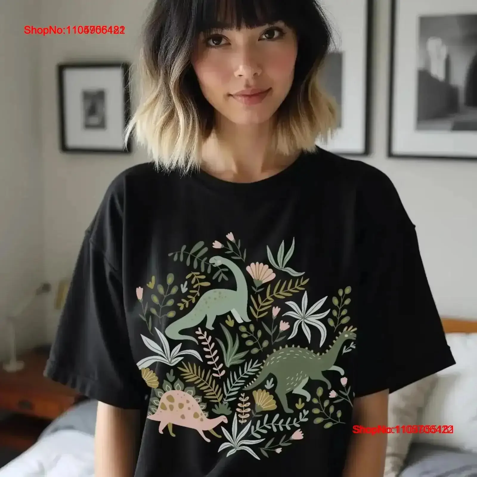 Dinosaur T Shirt Kidcore vintage Washed Slightly Comfortable Soft fashion Stretched Casual Breathable streetwear vintage