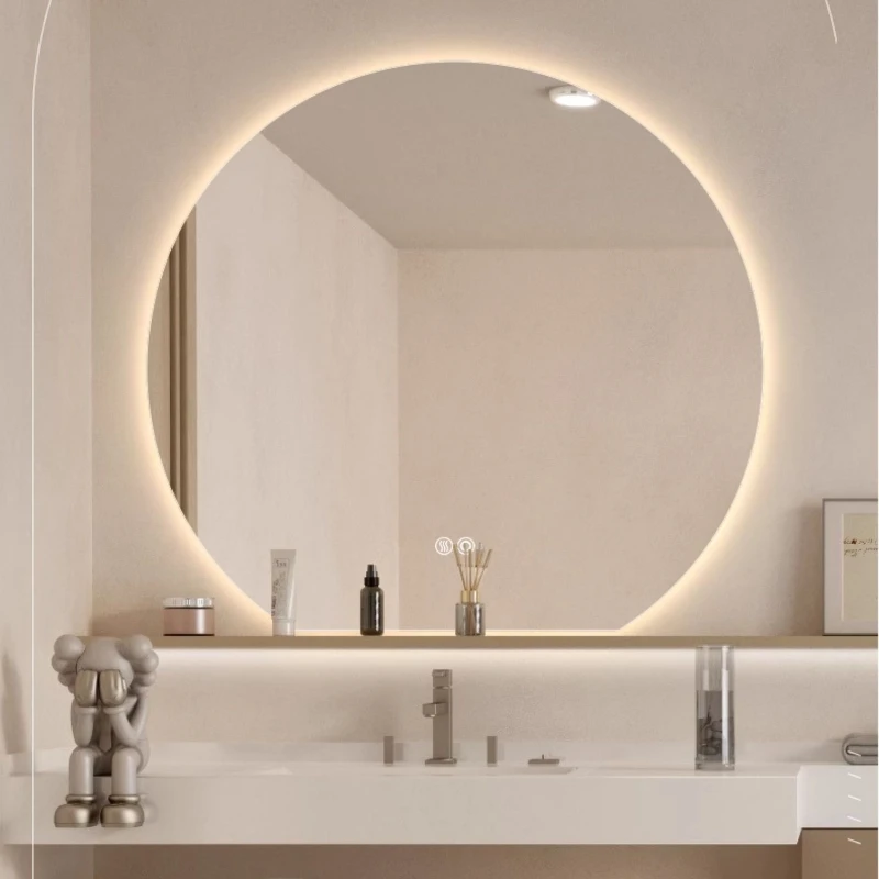 Magnifying Mirror Light Makeup Bathroom Items Vanity Table Large Full Body Mirrors Long Full-length Espejo Wall Shower Up