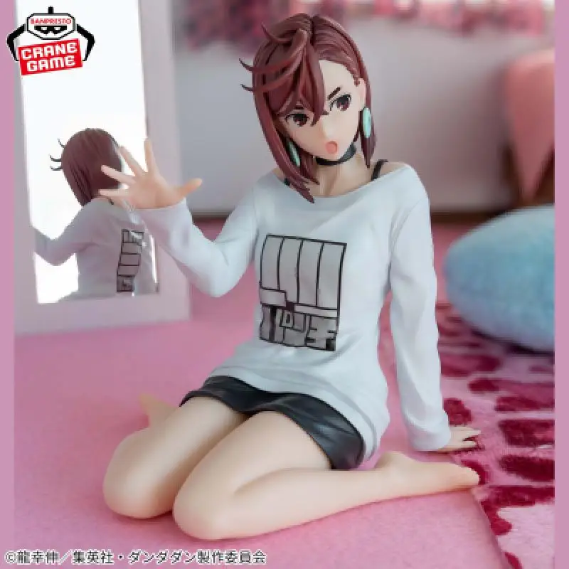 本物のバンダイナムコバンプレストダンダダン綾瀬モモレジャーリータイムPVCアニメフィギュアモデルおもちゃギフトコレクターデスクトップオーナメント