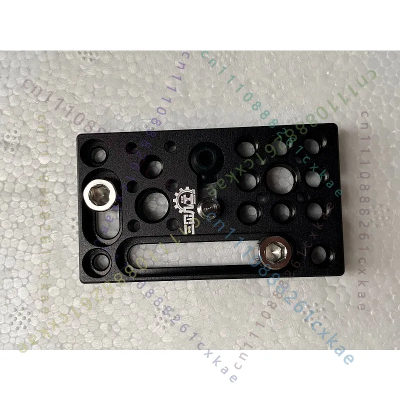 71x41x10mm L‑Shape Multi‑Hole Cheese Plate With 1/4 3/8 Thread Holes Camera Rig DIY Modification Photography Accessory