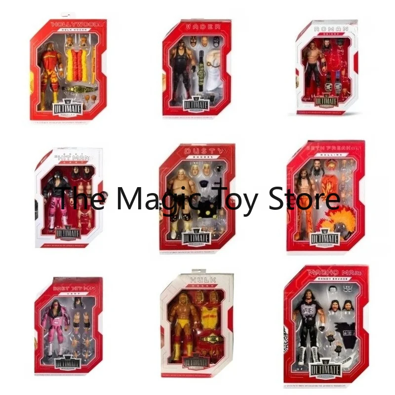 Figura de acción articulada de lujo de 6 pulgadas de la serie original WWE Ultimate, juguete coleccionable de luchador, regalo de edición limitada